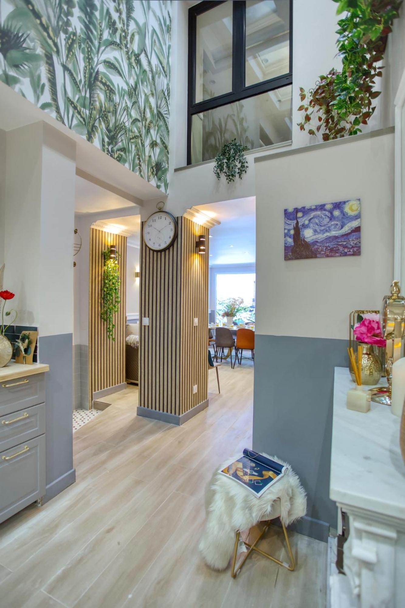 Elegant Triplex In Paris - Ideal For 10 - Aircon Exterior foto
